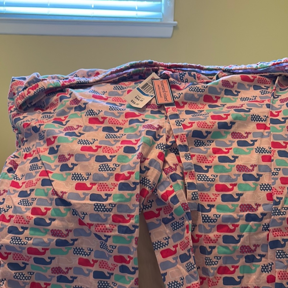 Vineyard Vines Multicolor Whale Print Pants